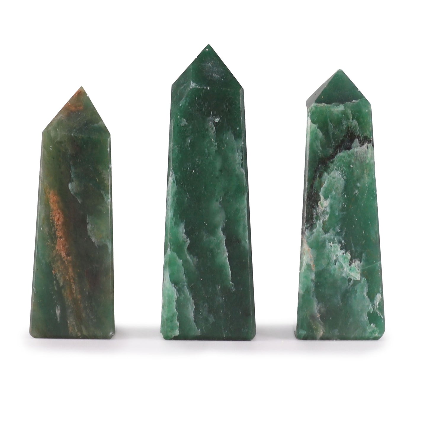Gemstone Obelisk Point approx 3-5cms - Indian Jade