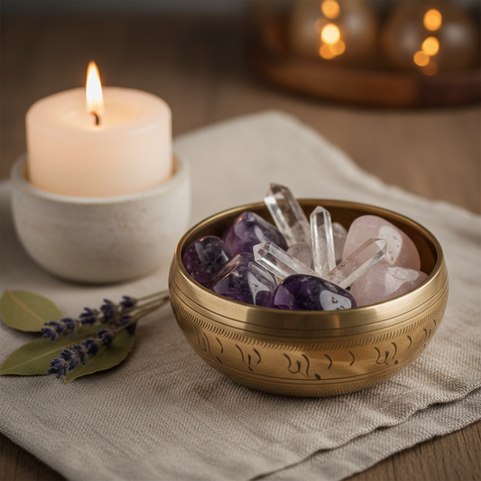 How to Cleanse and Charge Your Crystals