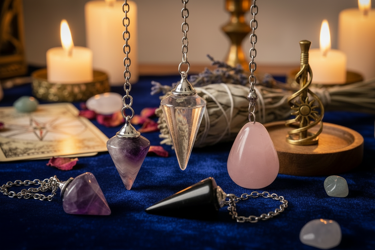 Gemstone Pendulums