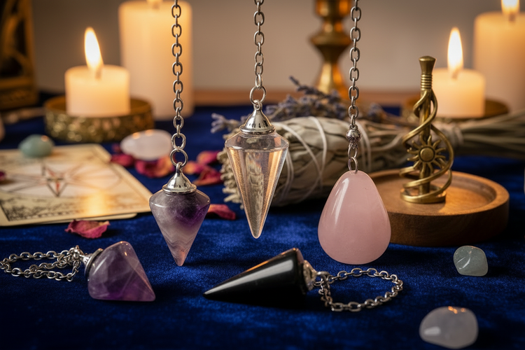 Gemstone Pendulums