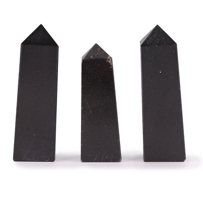 Gemstone Obelisk Point approx 3-5cms - Black Tourmaline