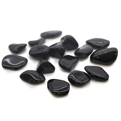 Tumble Stone - Obsidian Black
